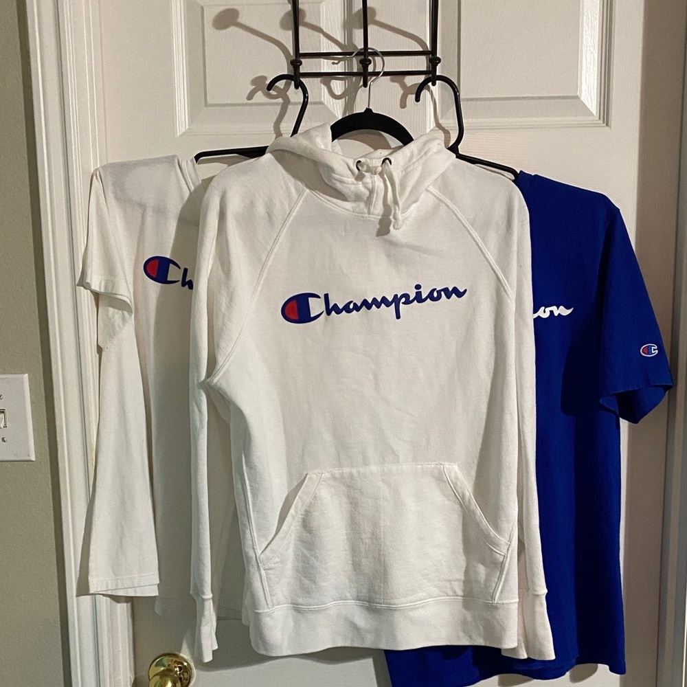 Champion Unisex 3 pack combo- Hoodie and two Tshirts